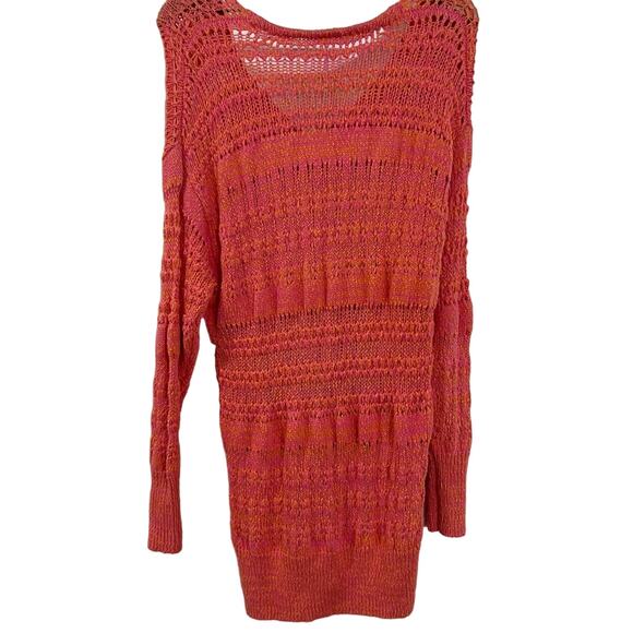 Free People Womens Hot Tropics V Neck Sweater Pullover Long Sleeve XS - Picture 9 of 9